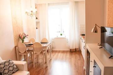 Фото номера Апартаменты с 1 спальней Апартаменты Gold Box Apartament г. Гданьск 15