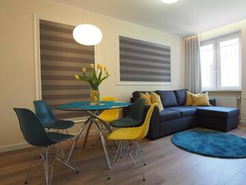 Фото номера Апартаменты с 2 спальнями и балконом - 14 Rajska Street Апартаменты Grand -Tourist Marine Apartments г. Гданьск 5
