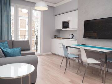 Фото номера Апартаменты с 3 спальнями и балконом - 1B Korzenna Street Апартаменты Grand -Tourist Marine Apartments г. Гданьск 27