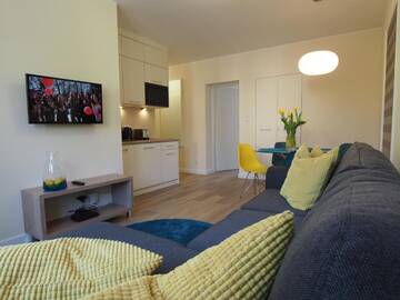 Фото номера Апартаменты с 2 спальнями и балконом - 14 Rajska Street Апартаменты Grand -Tourist Marine Apartments г. Гданьск 3