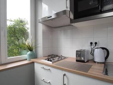 Фото номера Апартаменты с 1 спальней - 1B Korzenna Street Апартаменты Grand -Tourist Marine Apartments г. Гданьск 16