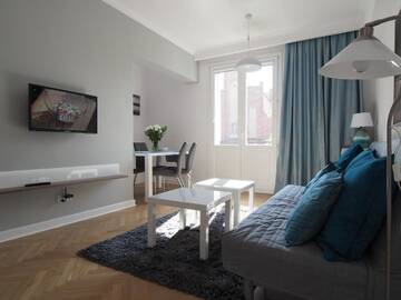 Фото номера Апартаменты с 1 спальней - 1B Korzenna Street Апартаменты Grand -Tourist Marine Apartments г. Гданьск 17