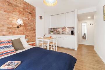 Фото номера Двухместный номер-студио Делюкс с 1 кроватью Апартаменты Mill Studio Apartments Gdansk г. Гданьск 6