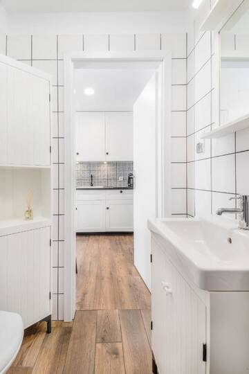 Фото номера Двухместный номер-студио Делюкс с 1 кроватью Апартаменты Mill Studio Apartments Gdansk г. Гданьск 9