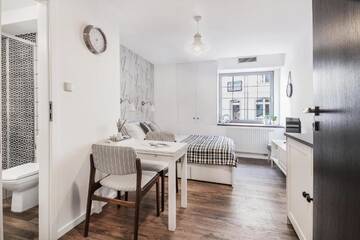 Фото номера Двухместный номер-студио Делюкс с 1 кроватью Апартаменты Mill Studio Apartments Gdansk г. Гданьск 21