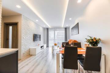 Фото номера Апартаменты с 1 спальней и террасой Апартаменты Apartment Orange Dream г. Гданьск 52