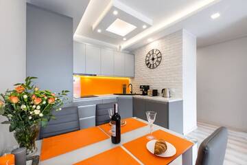 Фото номера Апартаменты с 1 спальней и террасой Апартаменты Apartment Orange Dream г. Гданьск 12