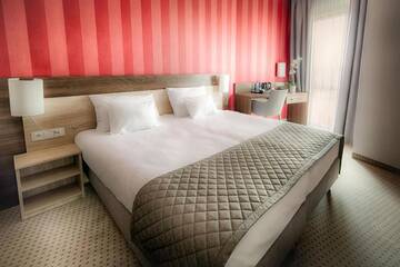 Фото номера Двухместный номер с 1 кроватью Отель Focus Hotel Premium Gdańsk г. Гданьск 5