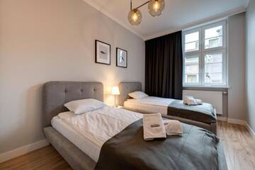 Фото номера Superior Apartment with two bedrooms and City View (6 Adults) - Ogarna 89/90 Апартаменты Dom &amp; House – Apartments Old Town Exclusive г. Гданьск 8