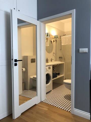 Фото номера Улучшенные апартаменты Апартаменты Moon River Apartments Gdansk Old Town г. Гданьск 15