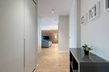 Фото номера One-Bedroom Apartment with River View and Balcony (4 Adults) Апартаменты Dom &amp; House - Apartments Old Town Szafarnia г. Гданьск 6