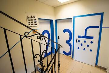 Фото номера Трехместный номер с общей ванной комнатой Хостелы Moon Hostel г. Гданьск 2