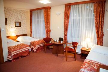 Фото номера Трехместный номер Отель Hotel Logos г. Гданьск 13