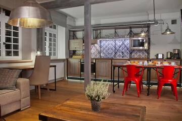 Фото номера Улучшенные апартаменты с 1 спальней - Mariacka Street, 44/45 Апартаменты Patio Apartments - Old Town г. Гданьск 7