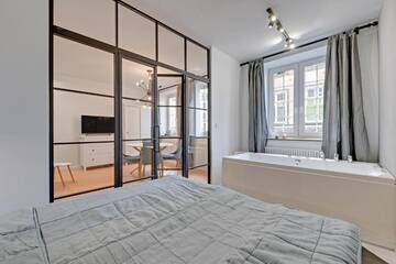 Фото номера Улучшенные апартаменты - Powroźnicza 23/24 Апартаменты Navy Group - Old Town Apartments г. Гданьск 12