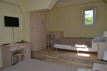 Фото номера Четырехместный номер с общей ванной комнатой Хостелы Hostel Gdańsk Sun and Sea г. Гданьск 4