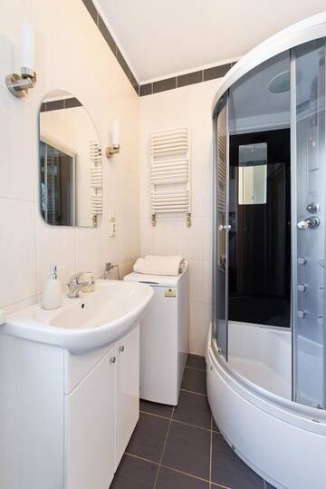 Фото номера Апартаменты с 2 спальнями Апартаменты Gdańskie Apartamenty - Apartment in Old Town г. Гданьск 9