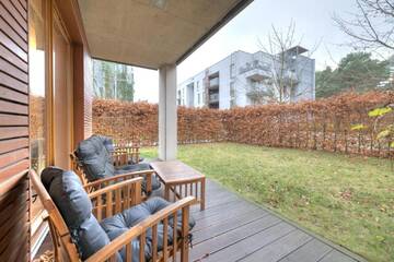 Фото номера Апартаменты-студио с садом (для 4 взрослых) Апартаменты Dom &amp; House - Apartamenty Nadmorski Dwór г. Гданьск 8