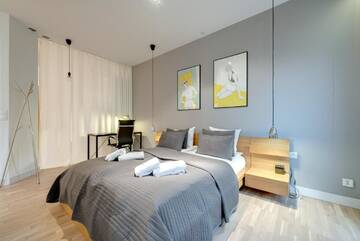 Фото номера Апартаменты-студио с садом (для 4 взрослых) Апартаменты Dom &amp; House - Apartamenty Nadmorski Dwór г. Гданьск 12