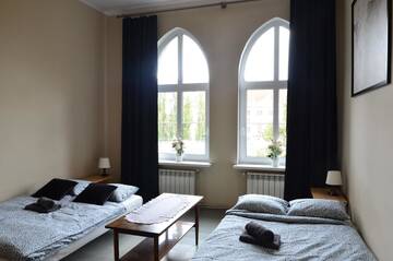 Фото номера Большой двухместный номер с 1 кроватью Проживание в семье Rooms Close To Everywhere г. Гданьск 4