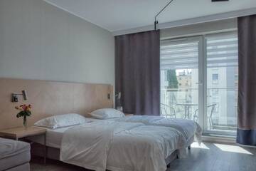 Фото номера Номер-студио с диваном-кроватью Апарт-отели Marina Club Residence г. Гданьск 4