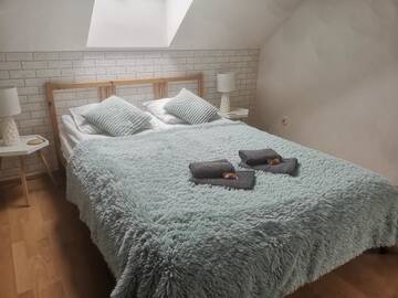 Фото номера Двухместный номер Делюкс с 1 кроватью Проживание в семье White Room Gdańsk г. Гданьск 5