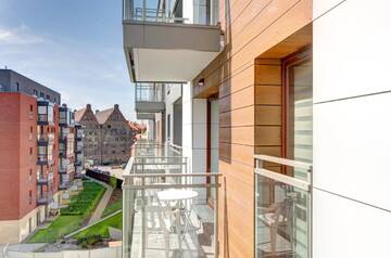 Фото номера Апартаменты-студио с балконом (для 2 взрослых) Апартаменты Dom &amp; House - Apartments Nowa Motława г. Гданьск 2