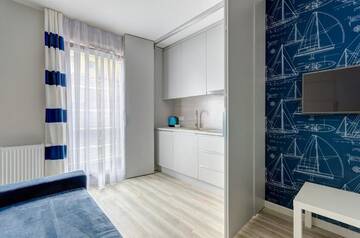 Фото номера Апартаменты-студио (для 2 взрослых) Апартаменты Dom &amp; House - Apartments Nowa Motława г. Гданьск 3