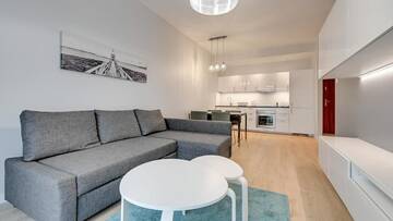 Фото номера Апартаменты с 2 спальнями и балконом (6 взрослых) Апартаменты Dom &amp; House - Apartments Nowa Motława г. Гданьск 6