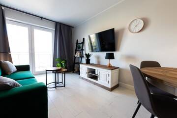 Фото номера Апартаменты с 1 спальней Апартаменты Baltic Apartments Seaside Towers г. Гданьск 56