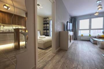 Фото номера Апартаменты с видом на море Апартаменты Baltic Apartments Seaside Towers г. Гданьск 5