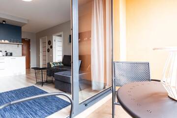 Фото номера Улучшенные апартаменты Апартаменты Baltic Apartments Seaside Towers г. Гданьск 12