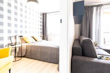 Фото номера Улучшенные апартаменты Апартаменты Baltic Apartments Seaside Towers г. Гданьск 13