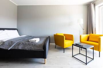 Фото номера Номер-студио Делюкс Апартаменты Baltic Apartments Seaside Towers г. Гданьск 28