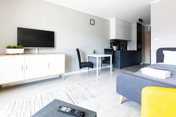 Фото номера Номер-студио Делюкс Апартаменты Baltic Apartments Seaside Towers г. Гданьск 22
