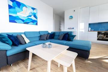 Фото номера Апартаменты Делюкс с 2 спальнями, вид на море Апартаменты Baltic Apartments Seaside Towers г. Гданьск 6