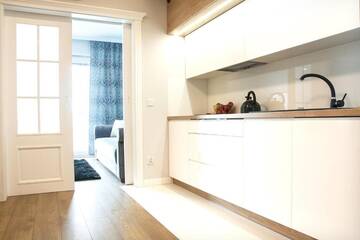 Фото номера Апартаменты с 2 спальнями Апартаменты Baltic Apartments Seaside Towers г. Гданьск 9
