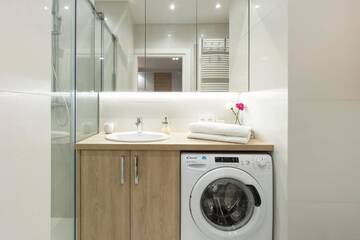 Фото номера Апартаменты с 2 спальнями Апартаменты Baltic Apartments Seaside Towers г. Гданьск 10