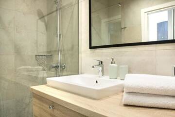 Фото номера Апартаменты с 1 спальней Апартаменты Baltic Apartments Seaside Towers г. Гданьск 39