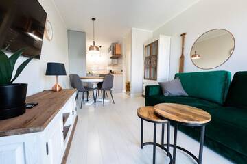 Фото номера Апартаменты с 1 спальней Апартаменты Baltic Apartments Seaside Towers г. Гданьск 16