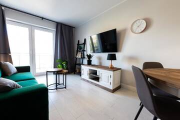 Фото номера Апартаменты с 1 спальней Апартаменты Baltic Apartments Seaside Towers г. Гданьск 17