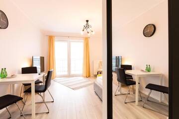 Фото номера Номер-студио Делюкс Апартаменты Baltic Apartments Seaside Towers г. Гданьск 4