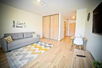 Фото номера Апартаменты с балконом Апартаменты Grand Apartments Cztery Oceany г. Гданьск 3