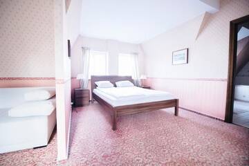 Фото номера Четырехместный номер с ванной комнатой Апартаменты Apartamenty nad Motławą I г. Гданьск 36