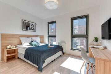 Фото номера Номер-студио эконом-класса Апартаменты Apartments Browar Gdański by Renters г. Гданьск 2