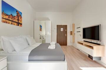 Фото номера Апартаменты-студио Апартаменты Downtown Apartments Chmielna Park г. Гданьск 5