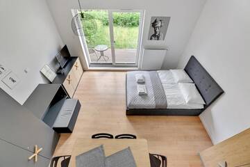 Фото номера Апартаменты-студио Апартаменты Downtown Apartments Chmielna Park г. Гданьск 11