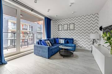 Фото номера Апартаменты с 2 спальнями Апартаменты Downtown Apartments Chmielna Park г. Гданьск 2