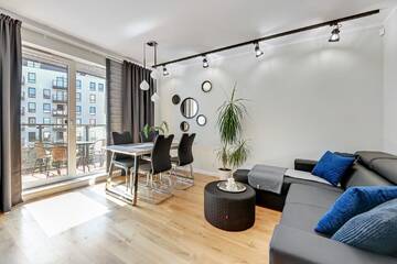 Фото номера Улучшенные апартаменты Апартаменты Downtown Apartments Chmielna Park г. Гданьск 4