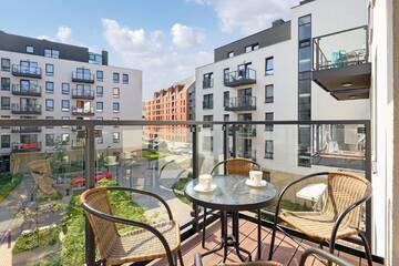 Фото номера Улучшенные апартаменты Апартаменты Downtown Apartments Chmielna Park г. Гданьск 5